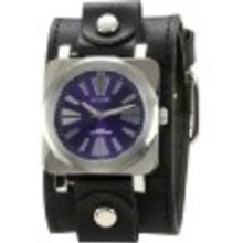 Nemesis Men's LBB063L Signature Stainless Steel Square Blue Dial