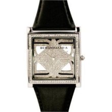 New Bcbg Maxazria Bg6175 Crystal Conrast Ladies Watch