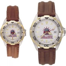 New York Rangers All Star Leather Watch