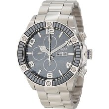 Newinvicta Men's Pro Diver Reserve Automatic Chronograph Grey Dial Watch 10609