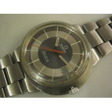 Nice Rare Vintage Omega Geneve Dynamic Stainless Automatic 70's Men's Watch P