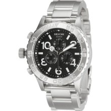 Nixon 42-20 Chrono Watch Black, One Size