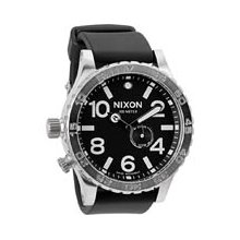 Nixon 51-30 Tide PU Watch in Black