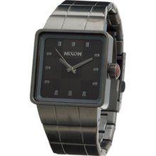 Nixon Quatro Watch - Men's Gunmetal, One Size