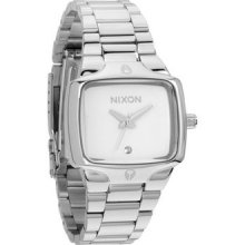 Nixon The Small Player White Watch In Box Retails $175