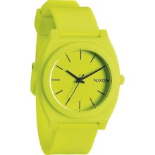 Nixon The Time Teller P Watch Neon Yellow One Size For Men 20651891001