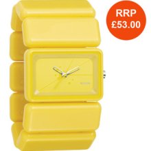 Nixon The Vega Watch Yellow