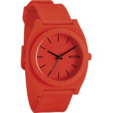 Nixon Time Teller P Neon Orange Watch