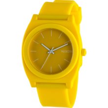 Nixon Time Teller P Watch Matte Yellow, One Size