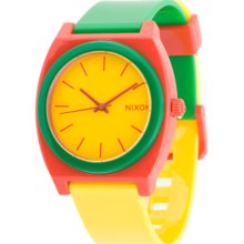 Nixon Time Teller P Watch Rasta, One Size