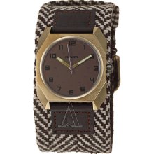 Nixon Women's Yellow Goldtone Steel 'Scout' Watch