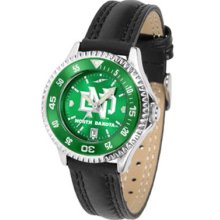 North Dakota Fighting Sioux UND Womens Leather Anochrome Watch