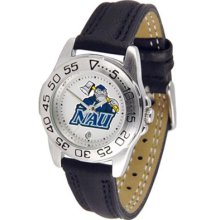 Northern Arizona Lumberjacks NAU Womens Leather Wrist Watch