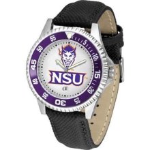 Northwestern State University Men's Leather Sports Watch