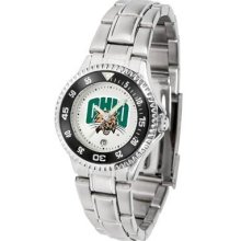 Ohio Bobcats Ladies Stainless Steel Watch