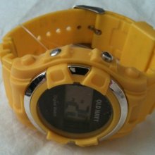 Old Navy Watch Yellow Pvc Adults Teens Kids Gift It