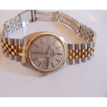 Omega Constellation Automatic Gold Top Day Date Running