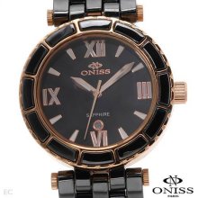 ONISS ON834LRG Swiss Movement Ladies Watch