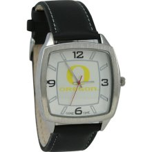 Oregon Ducks wrist watch : Oregon Ducks Leather Banded Retro Watch