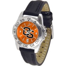 Oregon State Beavers NCAA AnoChrome Sport Ladies Watch (Leather