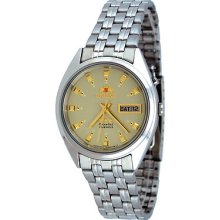 Orient Fem0401nc Men's Tri Star Champagne Dial Standard Automatic Watch