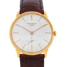 Patek Philippe Calatrava Vintage 18k Yellow Gold 2573/2 Watch Year 1962