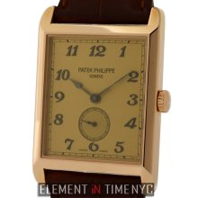 Patek Philippe Gondolo 18k Rose Gold Tan Dial