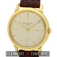 Patek Philippe Vintage Collection 18k Yellow Gold 32mm Circa 1960