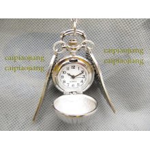 Pocket watch collection of antique Necklace Harry Porter Golden Snitch Jin Tanzi pure silver bronze unique spiritual film personality