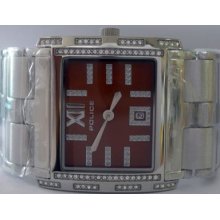 Police Glamour Belle 11183bs/40m Brown Dial Watch