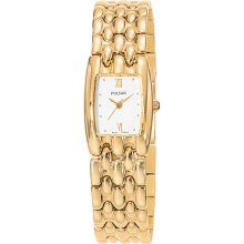 Pulsar PPH534 Ladies Gold Tone Stainless Steel Champagne Dial