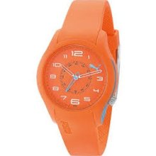 Puma Boost Quartz Rubber Watch (pu102352012) Orange