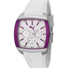 Puma Pu102722003 Gt White Purple Watch