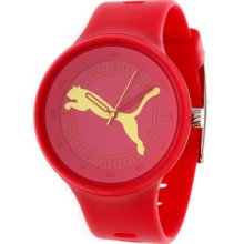 Puma Slick Big Cat Pink Dial Men's watch #PU910871008