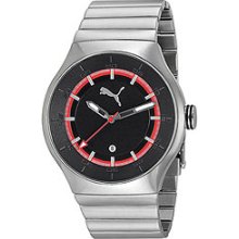 Puma Stainless Steel Black Dial Men's watch #PU102551003