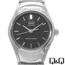 Q And Q Vn49-703y Ladies Watch Silver/silver