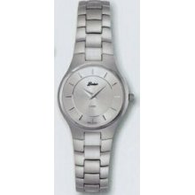 Quartzline Classic Ladies 3 Atm Super Slim Series Silver Watch