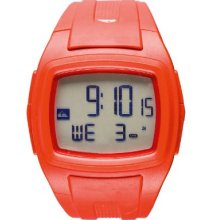 Quiksilver Men's Fragment Red Digital Watch M159drred With Polyurethane Strap