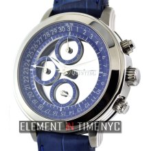 Quinting Mysterious Quinting Chronograph Blue Dial