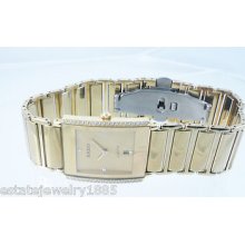 Rado Jubile Diastar Gold Titanium Ceramic Watch 01.160.0338.3.074 Box & Papers