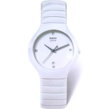 Rado True White Dial Creamic Unisex Watch R27695712