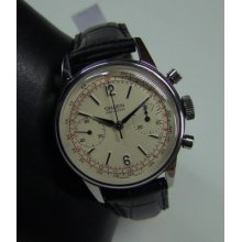 Rare 60's Gruen Chronograph Cream Dial Man's Watch