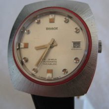 Rare Tissot Men's Watch Auto Fiberglass Swiss 60's