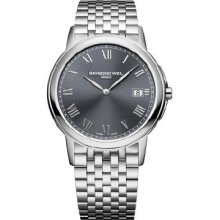 Raymond Weil Tradition Stainless Steel Grey Dial Men's Watch 5466-st-00608