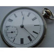 Rear H.c.whittier&son By Patek&co Pocket Watch Just Full Serviced Perfect Work