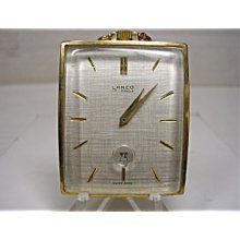 Rectangular Lanco Pocket Watch With Date