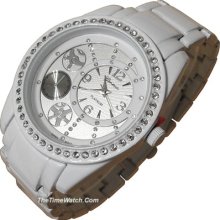 Rhinestones Hip-hop Geneva Men Watch Ge42ws