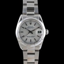 ROLEX Date Ladies Watch Steel Circa Steel oyster rolex