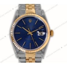 Rolex Datejust Mens Watch 16233 One Year Warranty