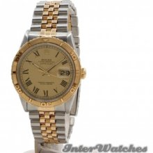 Rolex Datejust Two Tone Jubilee Mens Automatic Watch Year 1995 Offer Now